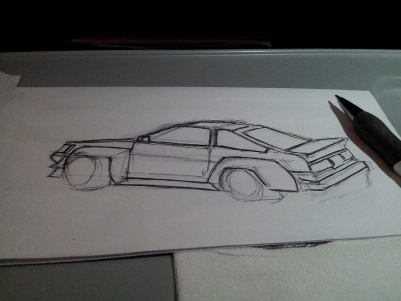 Illustration for article titled Bored plane ride sketches
